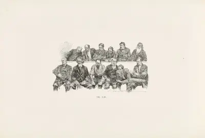 The Jury, Charles Dana Gibson