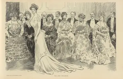 Die Jury ist sich uneinig, 1900 von Charles Dana Gibson
