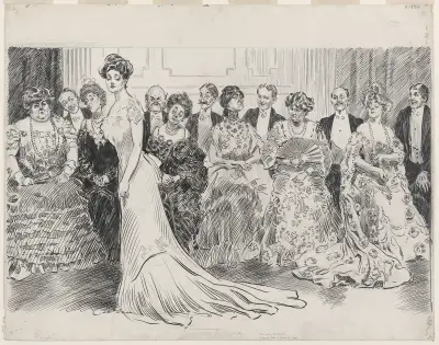 Die Jury ist sich uneinig, 1904 von Charles Dana Gibson