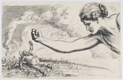 The last blow, Charles Dana Gibson
