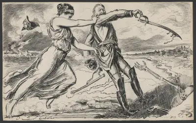 The last ditch, Charles Dana Gibson