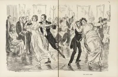 The latest craze, Charles Dana Gibson