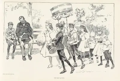 Majdrottningen av Charles Dana Gibson