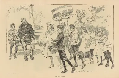 Die Maikönigin, 1893 von Charles Dana Gibson