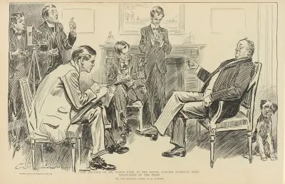 The mention of Mr. Tagg’s name.. av Charles Dana Gibson