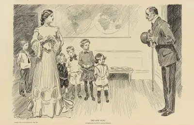 Den nya eleven av Charles Dana Gibson