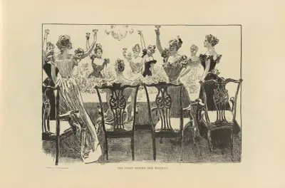 Kvällen före sitt bröllop av Charles Dana Gibson