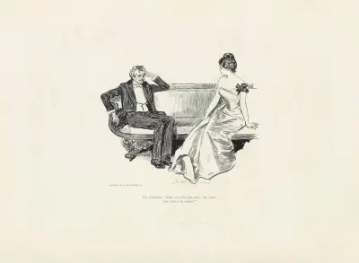 The nobleman; Every man has his price, you know. av Charles Dana Gibson