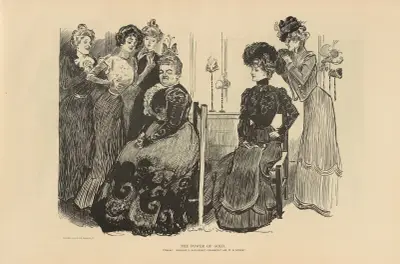 Guldets makt av Charles Dana Gibson