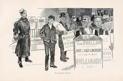 Der Werbesergeant von Charles Dana Gibson