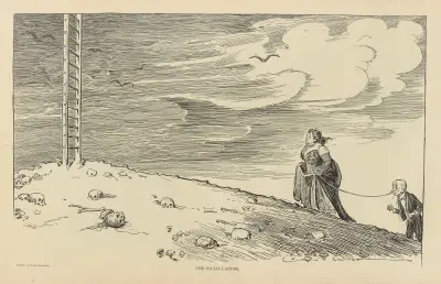 Den sociala stegen av Charles Dana Gibson