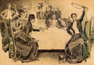 Opowieść o polowaniu, Charles Dana Gibson