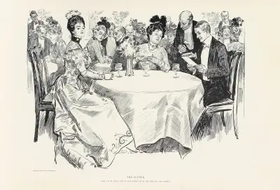Middagen av Charles Dana Gibson