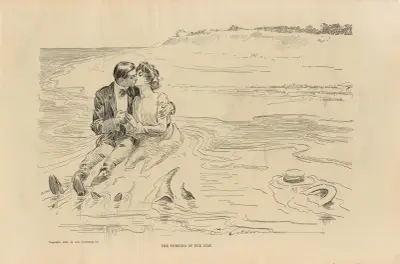 Tidvattnets vändning av Charles Dana Gibson