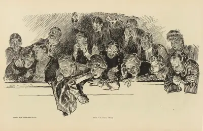 Skurken dör av Charles Dana Gibson