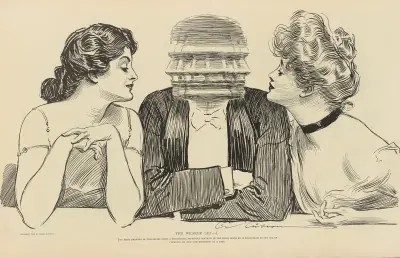 The weaker sex.—I av Charles Dana Gibson
