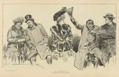 The weaker sex.—IX av Charles Dana Gibson