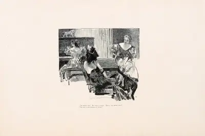 Der falsche Mann.. von Charles Dana Gibson