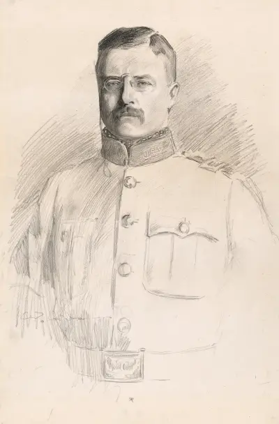 Theodore Roosevelt, Charles Dana Gibson