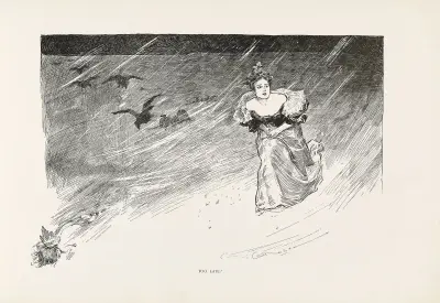 Too late av Charles Dana Gibson
