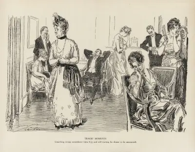 Tragiska ögonblick – Något är fel någonstans av Charles Dana Gibson