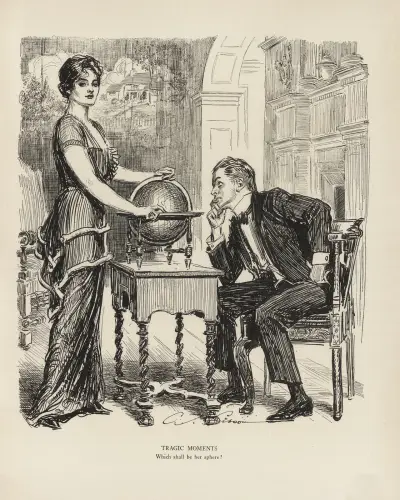 Tragic moments – Which shall be her sphere av Charles Dana Gibson