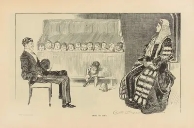Trial by jury av Charles Dana Gibson