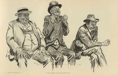 Två strikes och baserna fulla av Charles Dana Gibson