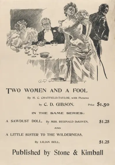 Två kvinnor och en dåre av Charles Dana Gibson