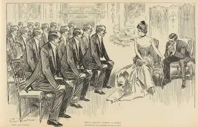 Two’s company, three’s a crowd av Charles Dana Gibson
