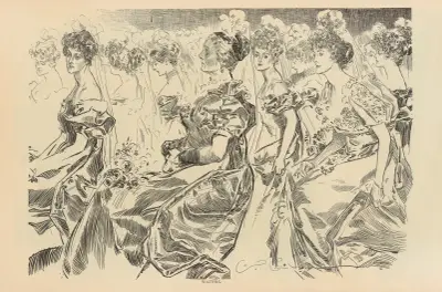 Waiting av Charles Dana Gibson