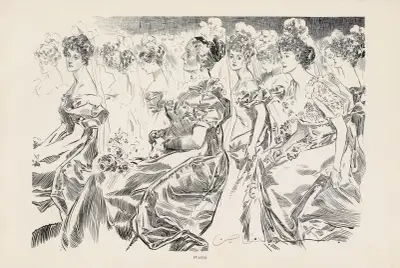 Waiting, Charles Dana Gibson