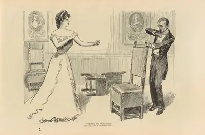 Varning till adelsmän. Behandla din amerikanska hustru väl av Charles Dana Gibson