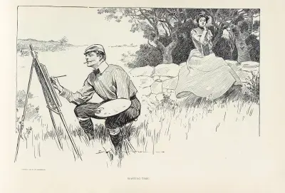 Wasting time av Charles Dana Gibson