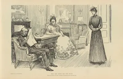 Varför hon inte fick platsen av Charles Dana Gibson