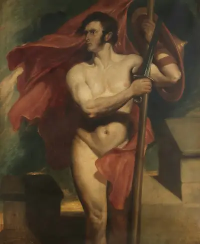 The Standard Bearer av Daniel Maclise