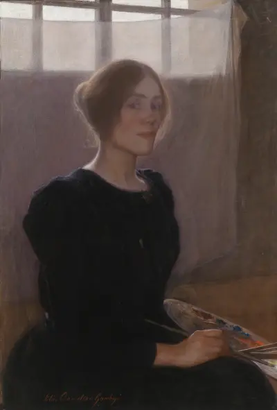 Self-Portrait av Elin Danielson-Gambogi