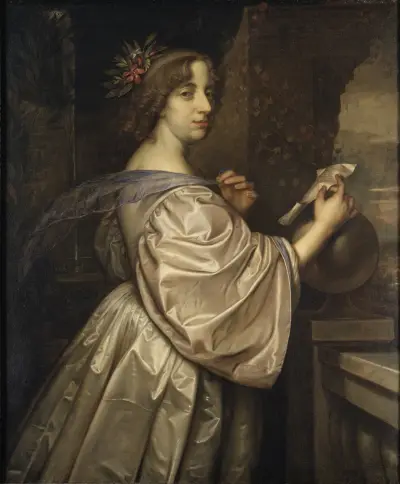 Queen Christina of Sweden (1626 – 1689) av David Beck