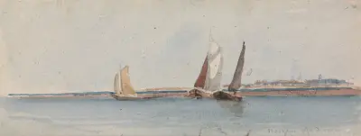 Bergen op Zoom av David Cox