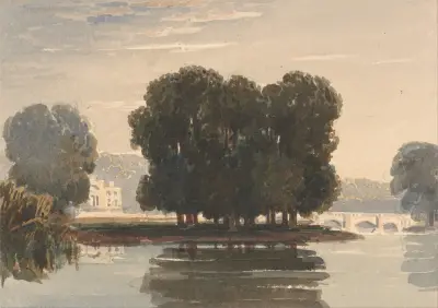Richmond Bridge av David Cox