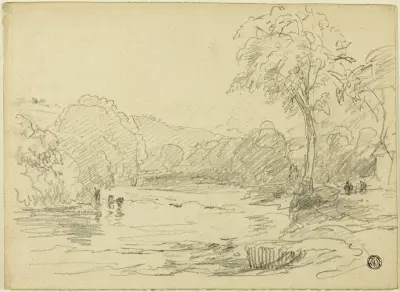 Flodvy av David Cox