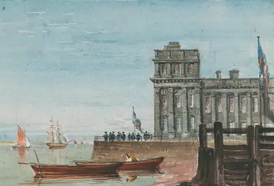 Det gamla tullhuset, Greenwich av David Cox