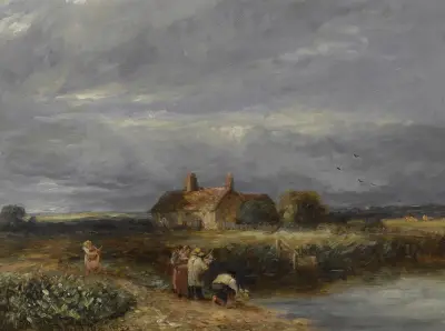 De unga sjöfararna av David Cox