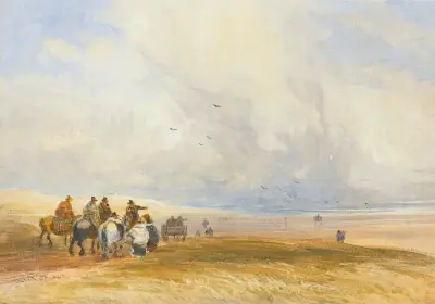Ulverstone Sands, Cumbria av David Cox