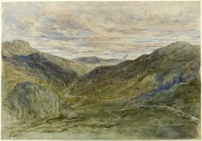 Ansicht in Wales von David Cox