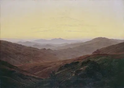 Riesengebirge von Caspar David Friedrich