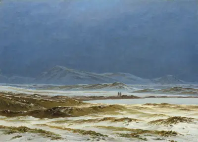 Northern Landscape,Spring av Caspar David Friedrich