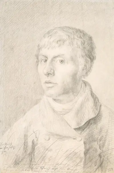 Self-portrait von Caspar David Friedrich