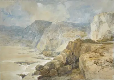 Cape Blanco, Lebanon av David Roberts