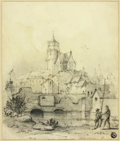 Dole, Frankrike av David Roberts
